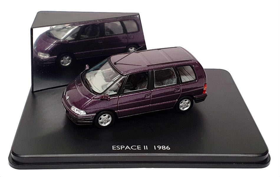 Norev 1/43 Scale Diecast 77 11 238 186 - 1986 Renault Espace II - Purple