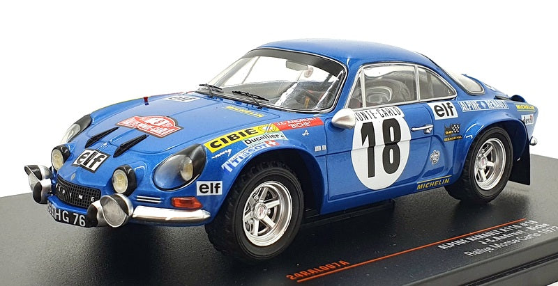 Ixo 1/24 Scale 24RAL007A - Alpine Renault A110 #18 Andruet Rally 1973