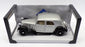 Solido 1/18 Scale S1800904 - Citroen Traction 11CV - Silver/Black