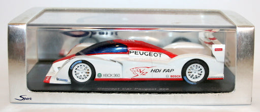 Spark 1/43 Scale Resin S1270 - Concept Car Peugeot 908 - Paris 2006