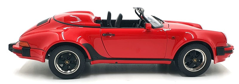 Schuco 1/12 Scale Diecast 45 067 0500 Porsche 911 Speedster 1989 Open Top Red