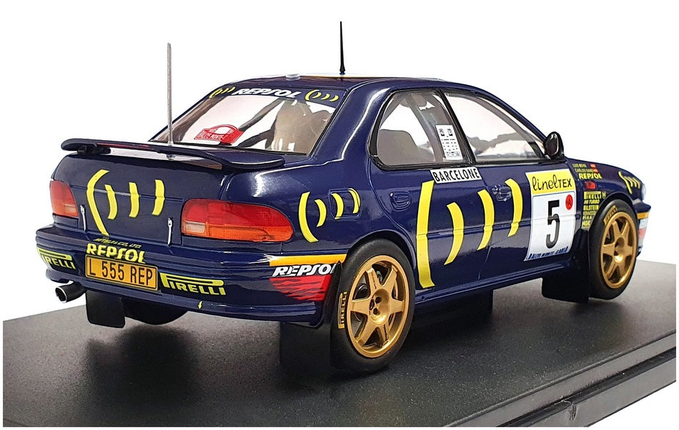Ixo 1/24 Scale 24RAL011A - Subaru Impreza 555 - Winner Monte Carlo Rally 1995