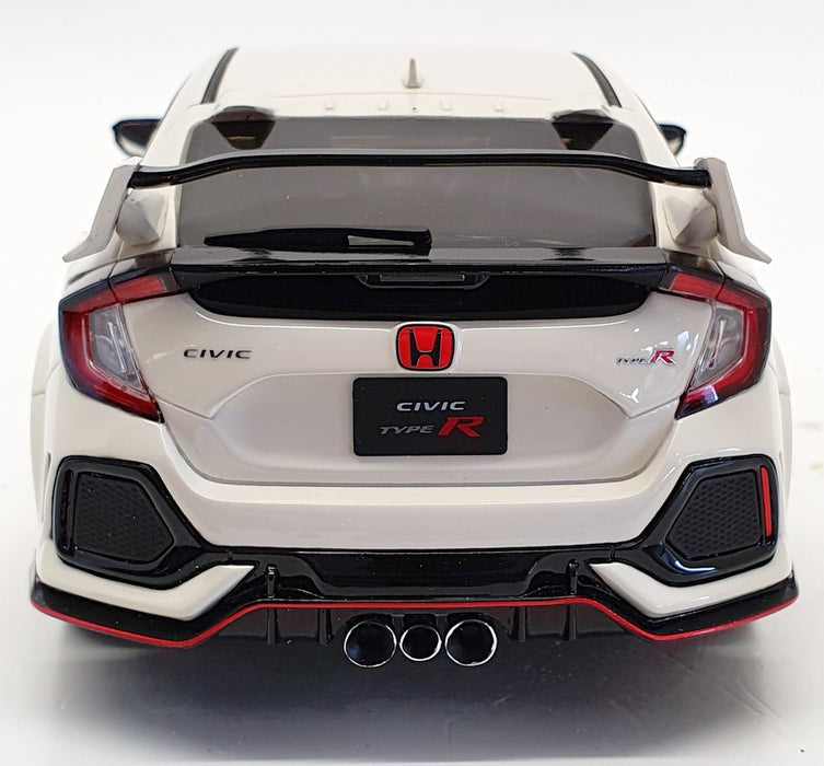 Kyosho 1/18 Scale Model Car KSR18029W - 2017 Honda Civic Type R - White