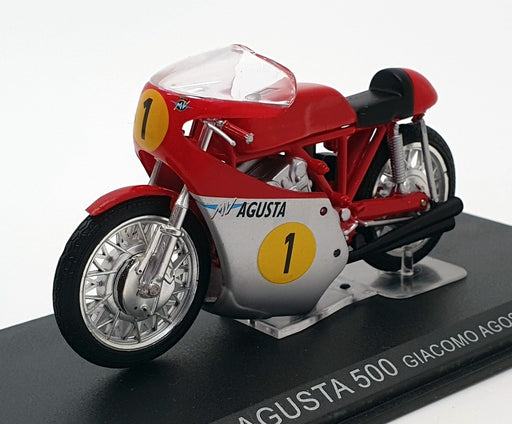 Ixo Models 1/24 Scale IB26 - MV Agusta 500 - #1 G.Agostini 1967 - Red