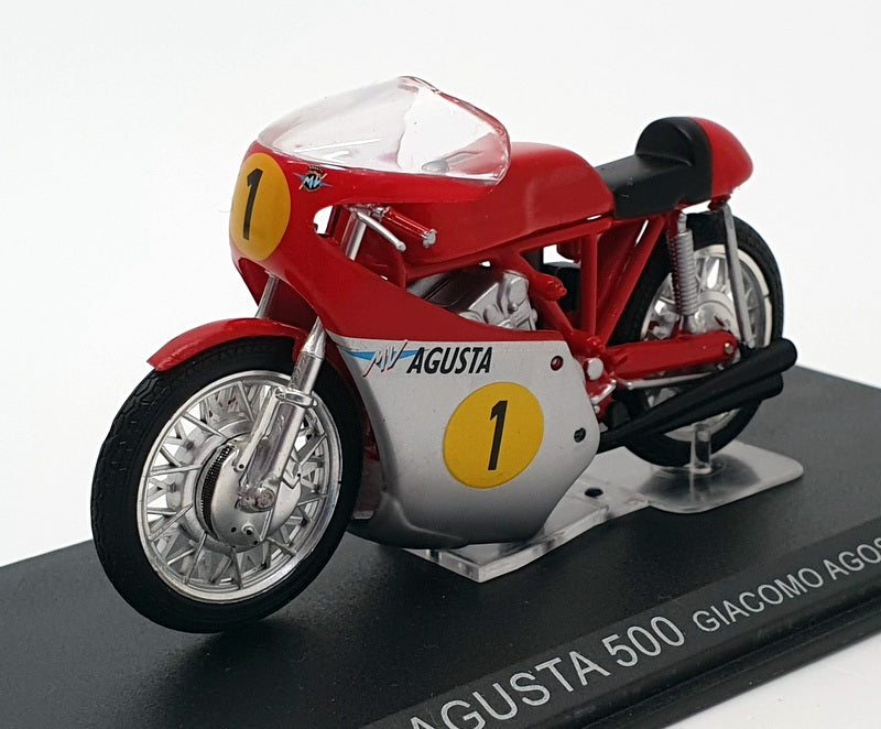 Ixo Models 1/24 Scale IB26 - MV Agusta 500 - #1 G.Agostini 1967 - Red