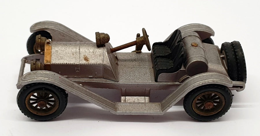 Matchbox Models Of Yeasteryear 8cm Long SM137 - Mercer Runabout - Silver