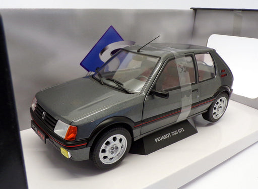 Solido 1/18 Scale S1801704 - Peugeot 205 GTI Mk2 - Metallic Grey