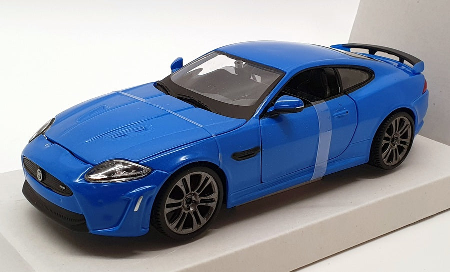 Burago 1/24 Scale Model Car 18-21063BL - Jaguar XKR-S - Blue