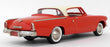 Brooklin 1/43 Scale BRK32B 001  - 1953 Studebaker Champion Starliner Coral/Ivory