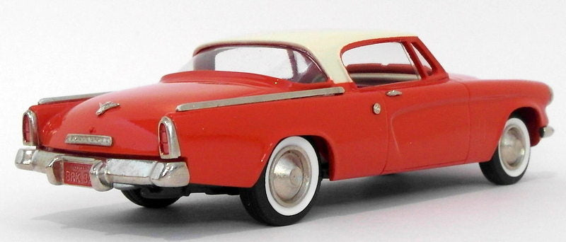 Brooklin 1/43 Scale BRK32B 001  - 1953 Studebaker Champion Starliner Coral/Ivory