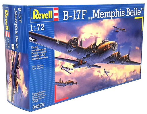 Revell 1/72 Scale Aircraft Kit 04279 - Boeing B-17F Memphis Belle