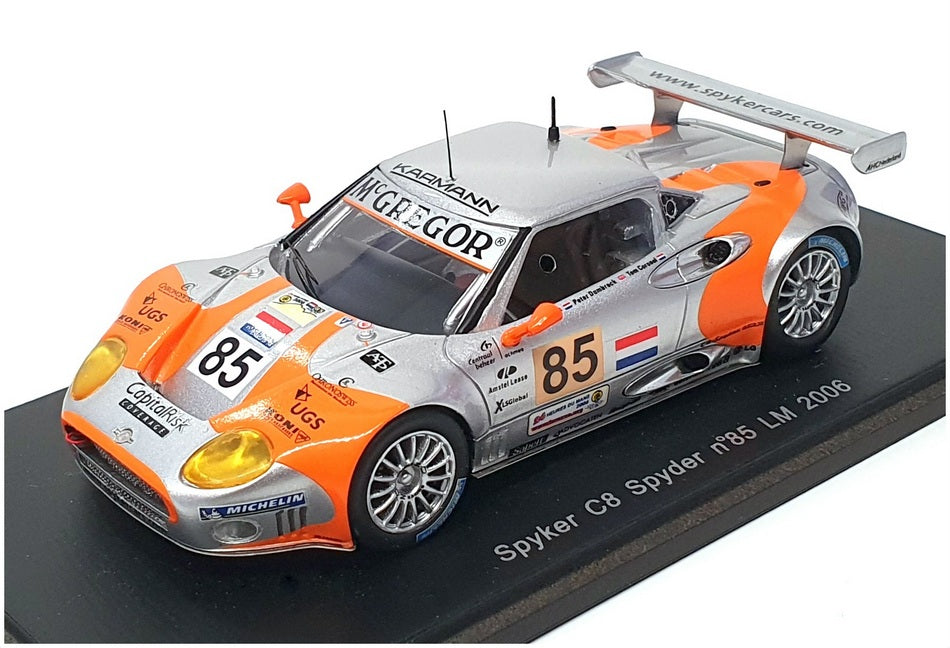 Spark 1/43 Scale Resin S0319 - Spyker C8 Spyder #85 Le Mans 2006