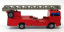 Solido Appx 17cm Long Diecast 361 - Mecedes Benz Fire Engine - Red