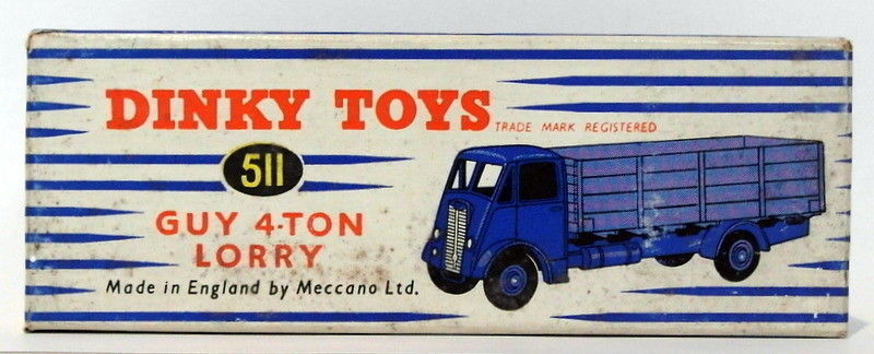 Vintage Dinky 511 - Guy 4 Ton Lorry - Blue