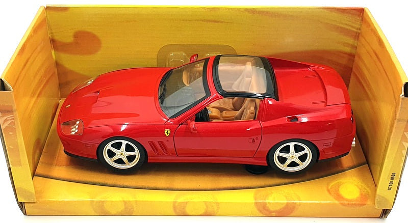 Hotwheels 1/18 Scale Diecast J2858 - Ferrari Superamerica - Red