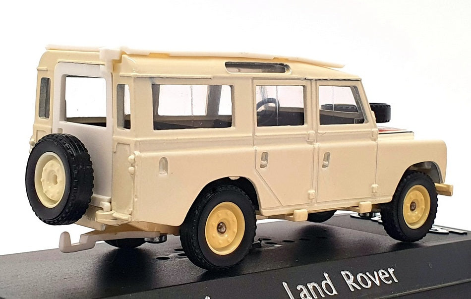 Solido 1/43 Scale Model Car 1914 - 1979 Land Rover Rally - Cream