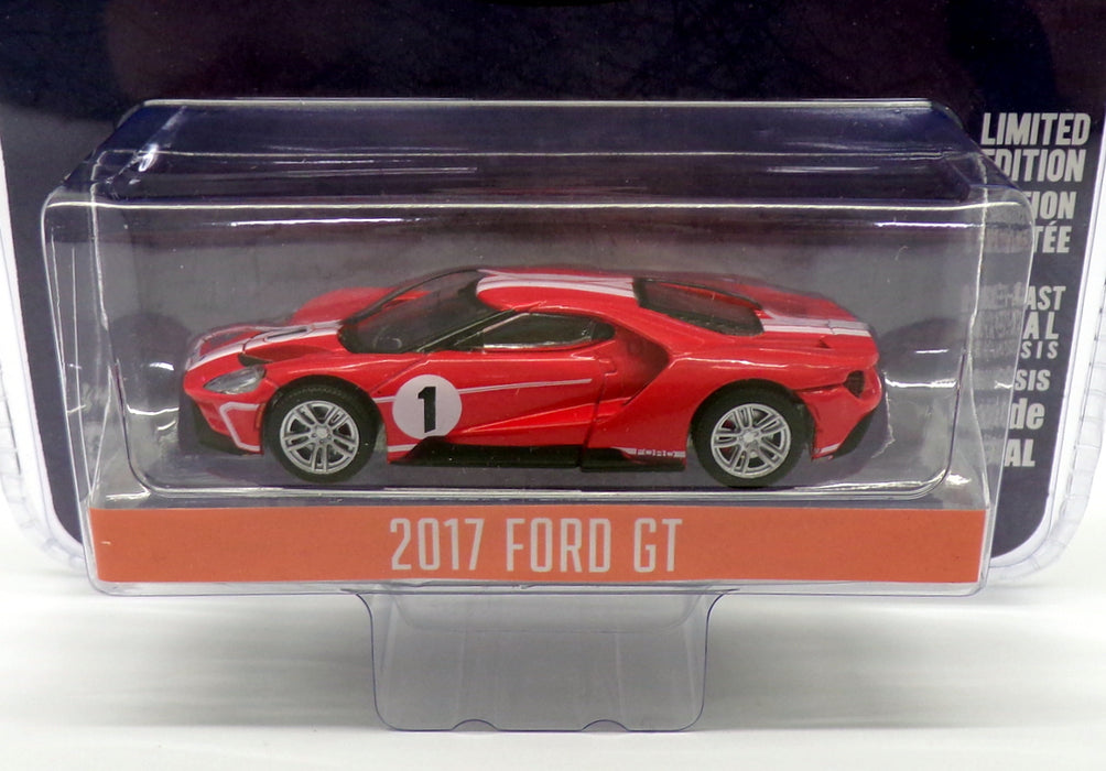 Greenlight 1/64 Scale Model Racing Car 13200-D - 2017 Ford GT - Red #1