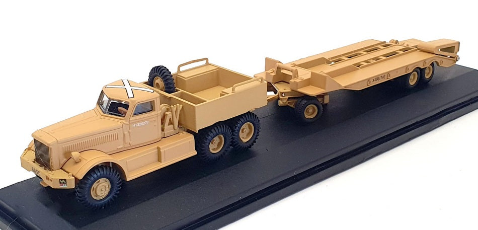 Oxford 1/76 Scale 76DT001 Diamond T980 Tank Transporter TCR Western Desert 1942