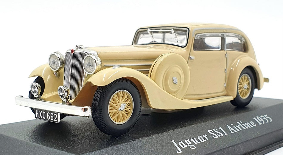 Altaya 1/43 Scale Diecast AL25122C - 1935 Jaguar SS1 Airline - Ivory