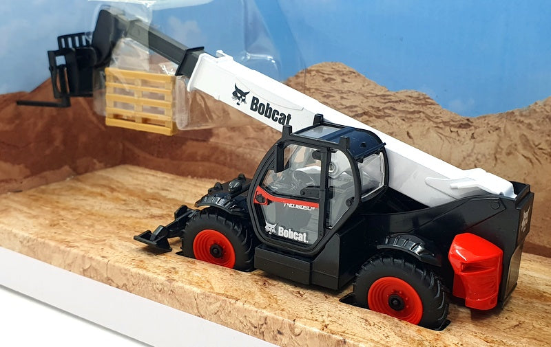 Burago 1/50 Scale 18-32087 - Bobcat T40.180SLP Telescopic Handler Pallet Fork