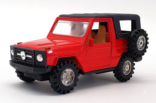 Gama Mini 1/40 Scale 1150 - Mercedes Benz Gelandewagen - Red/Black