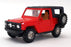 Gama Mini 1/40 Scale 1150 - Mercedes Benz Gelandewagen - Red/Black