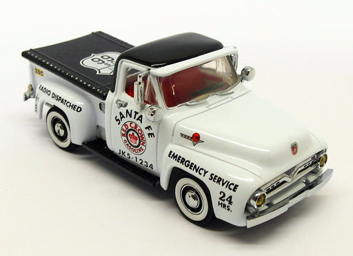Matchbox 1/43 Scale YRS06-M - 1955 Ford F-100 Pickup Truck - Red Crown