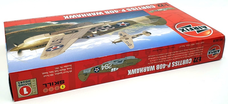 Airfix 1/72 Scale Aircraft Kit A01003B - Curtiss P-40B Warhawk - U.S Army
