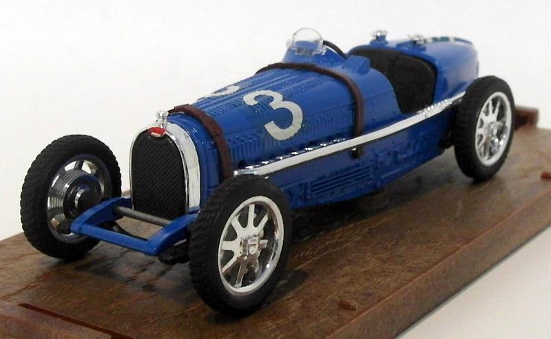 Brumm Models 1/43 Scale Diecast R42 - 1933 Bugatti Tipe 59 HP 230