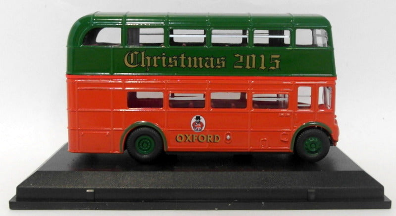 Oxford Diecast 1/76 Scale SP092 - Routemaster Double Deck Bus - Christmas 2015