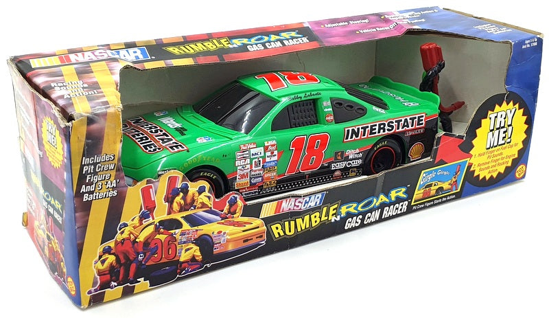 Toy Biz 1/18 Scale 57080 - Rumble Roar NASCAR Gas Can Racer With Figure
