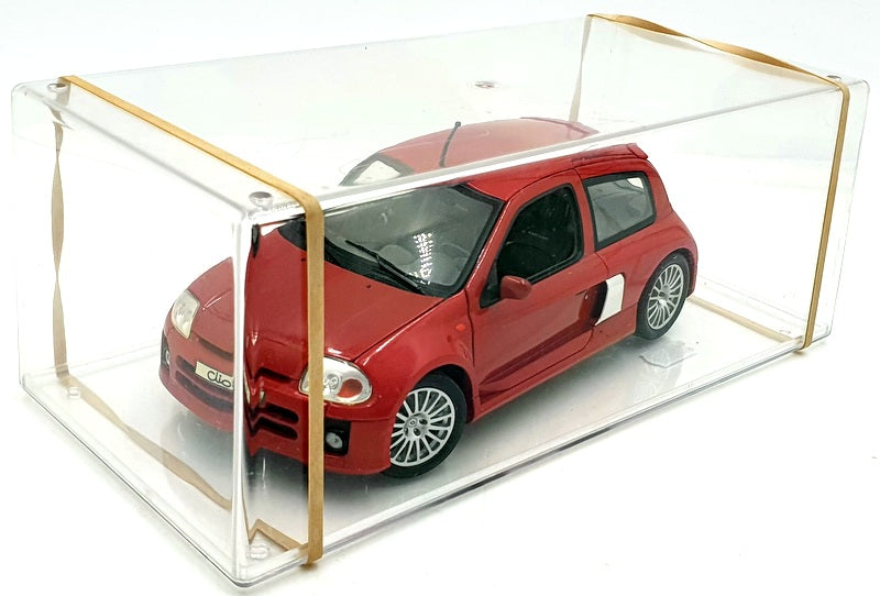 Universal Hobbies 1/18 Scale Diecast DC11222A - Renault Sport Clio V6 - Red