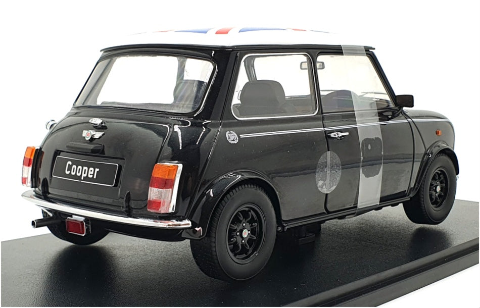KK Scale 1/12 Scale KKDC120052R - Mini Cooper RHD Union Jack Roof - Black