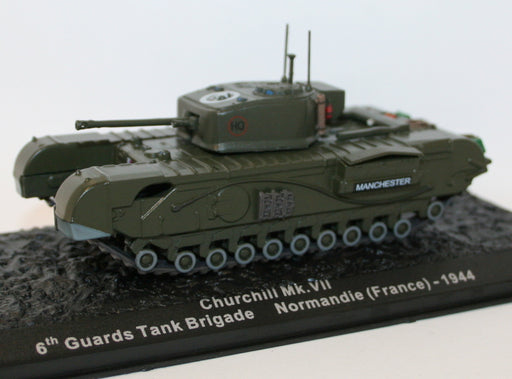 Altaya 1/72 Scale Diecast - Churchill MKVII 6th Guards Tank Brigade -France 1944