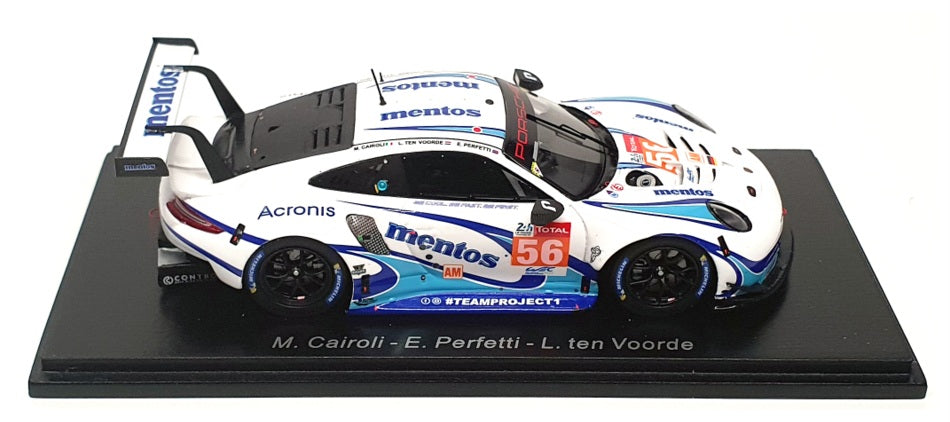 Spark 1/43 Scale S7987 - Porsche 911 RSR Team Project 1 #56 24h Le Mans 2020