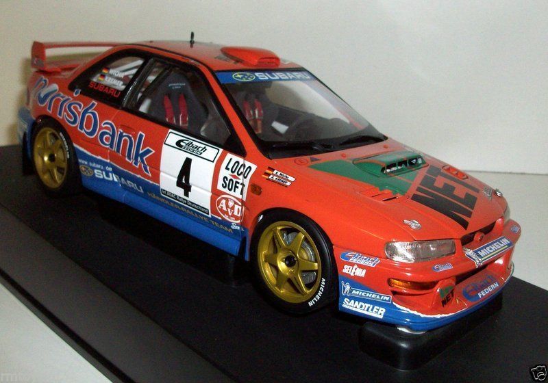 AUTOART 1/18 - 80091 SUBARU IMPREZA WRC 2000 GERMAN TEAM - KREMER / WICHA