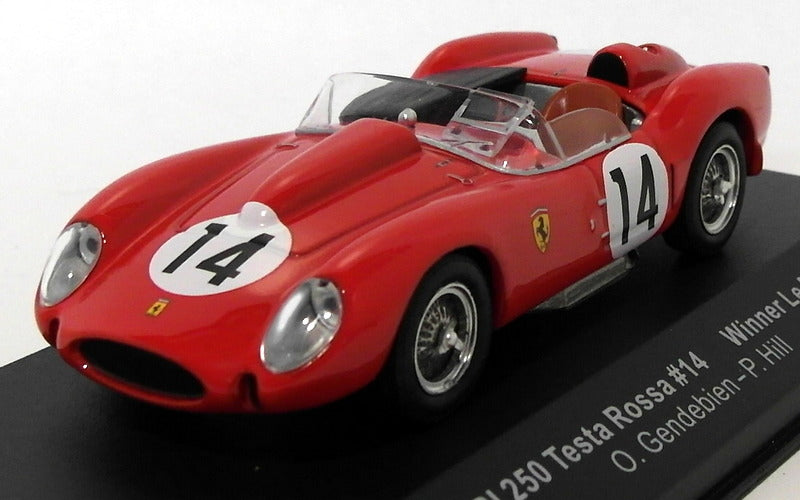 Ixo 1/43 Scale Diecast LM1958 - Ferrari 250 #14 Winner Le Mans 1958 - Red