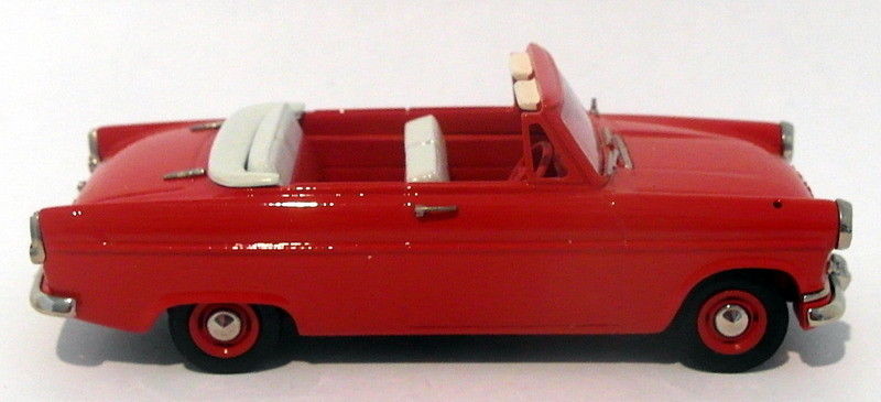 Lansdowne Models 1/43 Scale - LDM23A 1962 Ford Consul Mk2 Convertible - Red