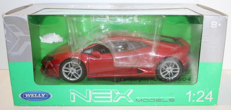 Welly NEX 1/24 Scale 24056W - Lamborghini Huracan LP610-4 - Red