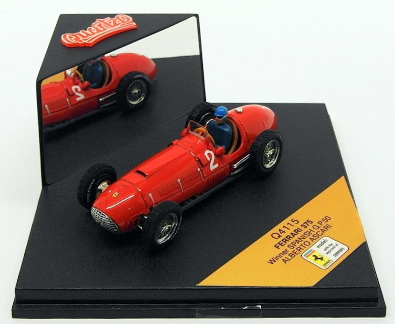 Quartzo 1/43 Scale Model Q4115 - F1 Ferrari 375 Winner Spanish GP '50 A.Ascari