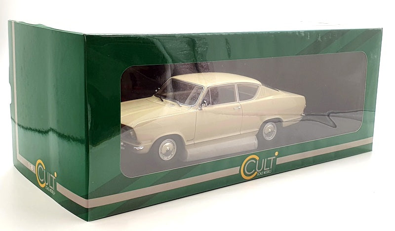 Cult Models 1/18 Scale CML137-1 - Opel Kadett B Coupe 1966 - White