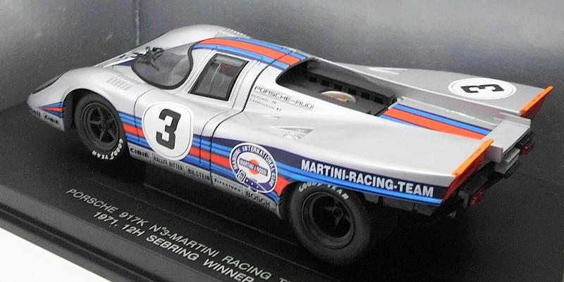 Eagle's Race 1/18 Scale 905002 - Porsche 917K #3 Martini 1971 12H Sebring Winner