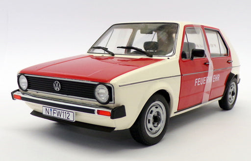 Solido 1/18 Scale Police Car S1800207 - Volkswagen Golf - Feuerwehr