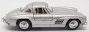 Kinsmart 1/36 Scale KT5346D - Mercedes Benz 300 SL Coupe Pull Back and Go Silver