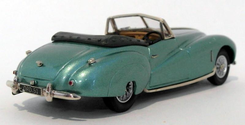Lansdowne Models 1/43 Scale LDM102 - 1948 Aston Martin DB1 - Metallic Green