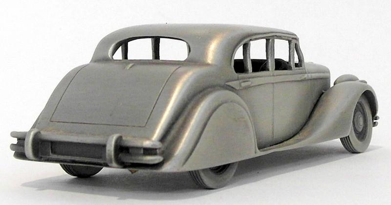 Danbury Mint Pewter - approx 1/43 scale - 1950 Jaguar MK V