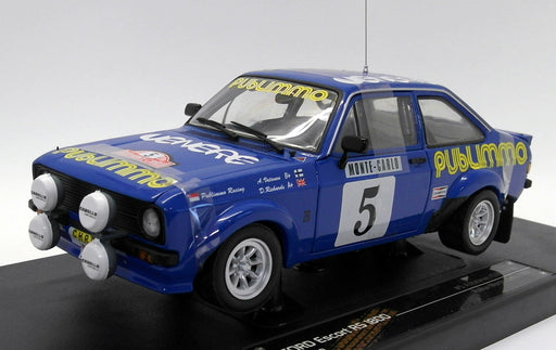 Sunstar 1/18 Scale Diecast - 4450 Ford Escort RS1800 Rallye Monte Carlo 1980