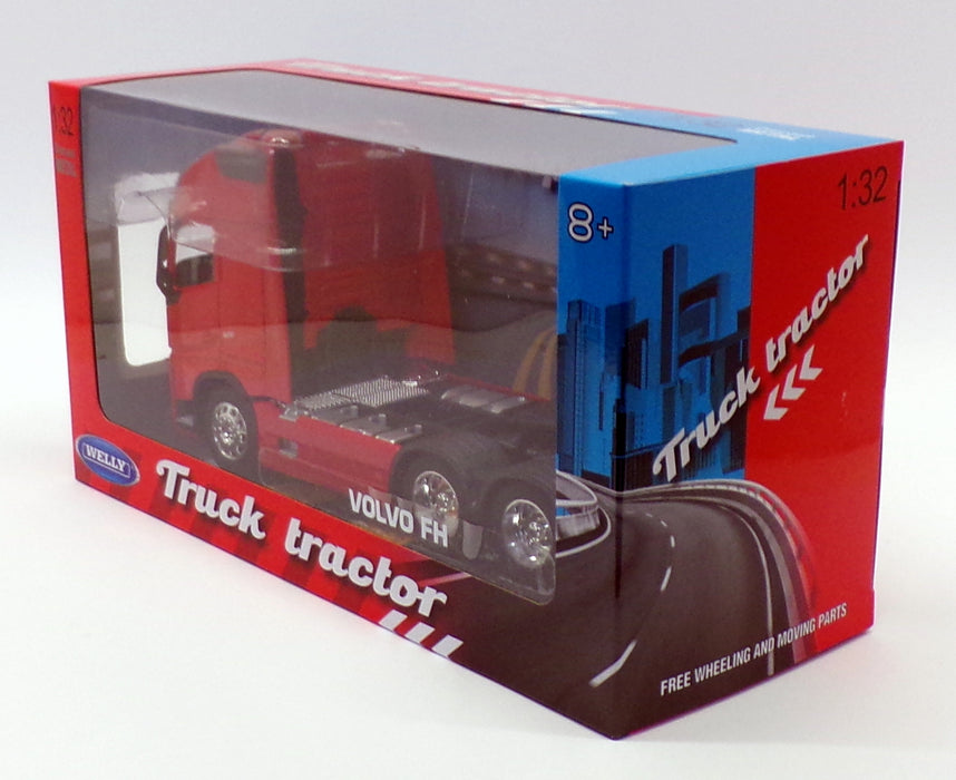 Welly 1/32 Scale 32690L-W - Volvo FH Truck Tractor - Red