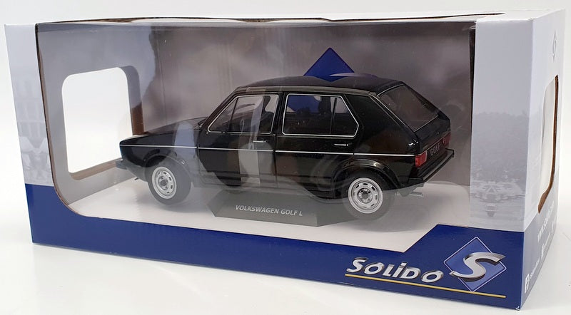 Solido 1/18 Scale S1800209 - 1983 Volkswagen Golf L - Black