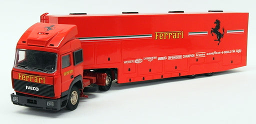 Eligor 1/43 Scale Diecast 11335 - Iveco F1 Car Transporter Truck - Ferrari